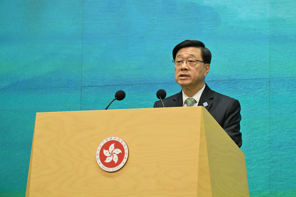 行政長官李家超在行政會議前見記者
