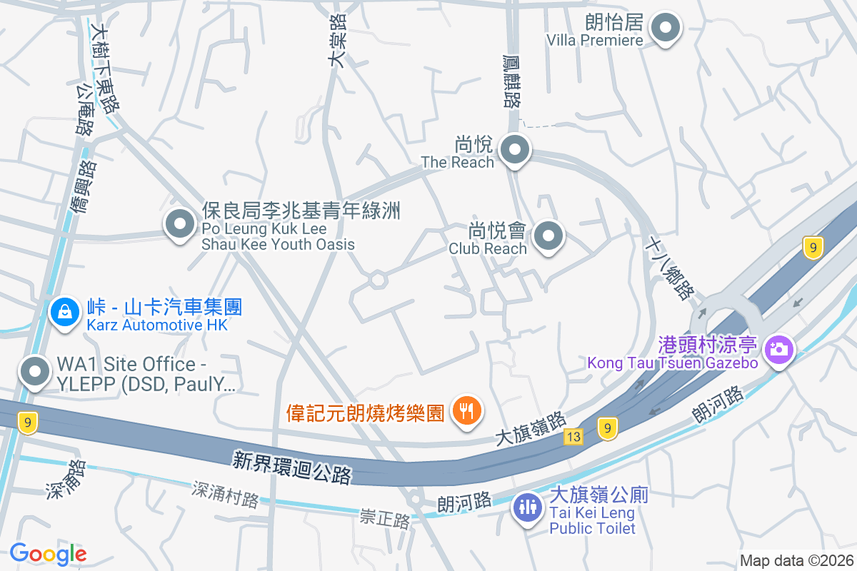 蝶翠峰 地圖位置