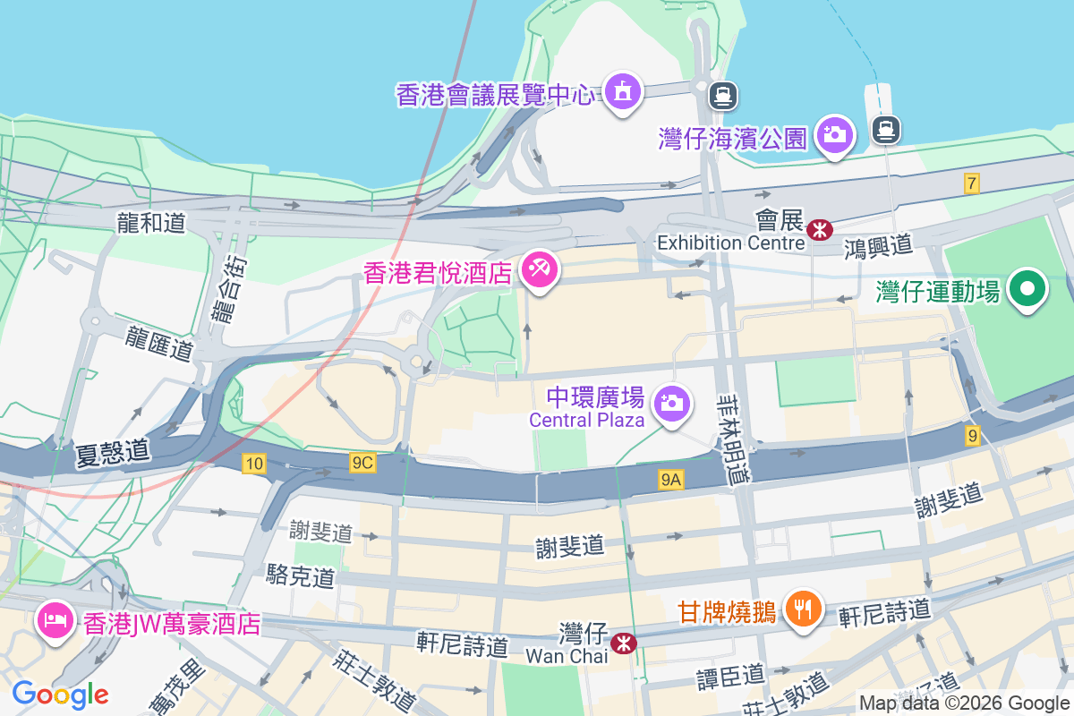 會展中心會景閣 港灣道1號