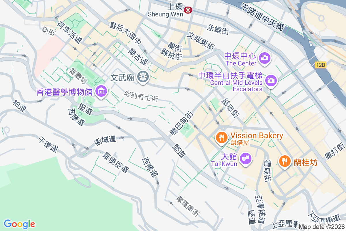 尚賢居 士丹頓街72號