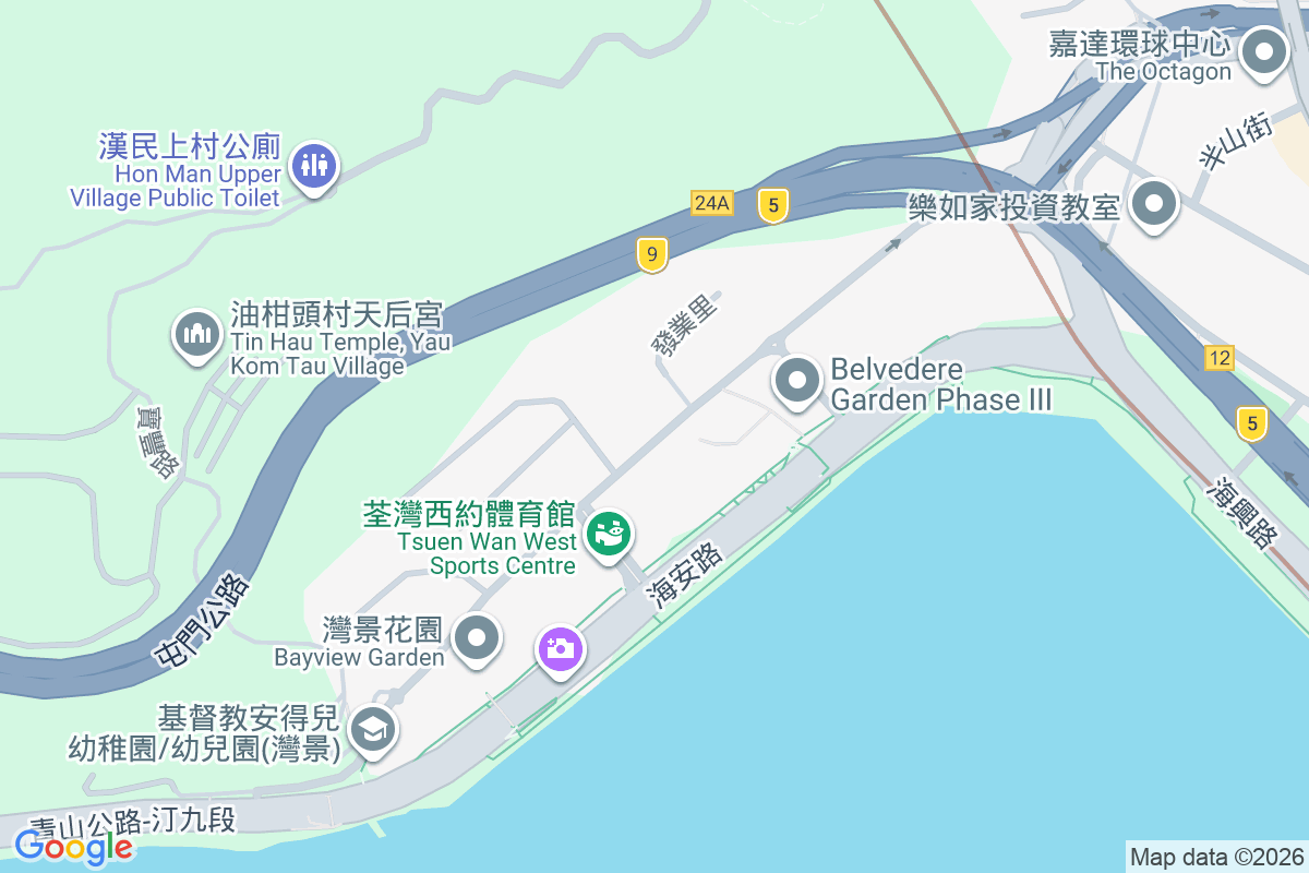 麗城花園 青山公路荃灣段530-625號