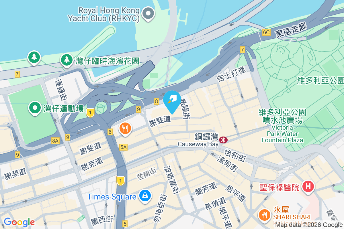 美漢大廈 地圖位置
