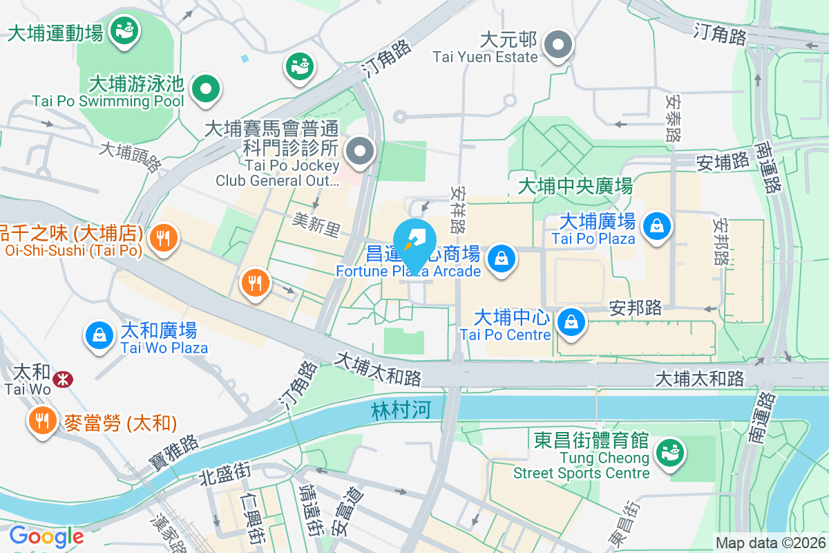 八號花園 地圖位置