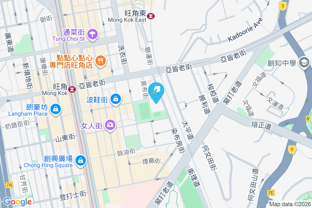 麥花臣匯 地圖位置