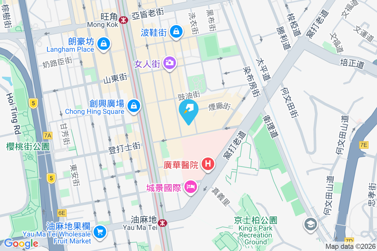 鴻禧大廈 地圖位置