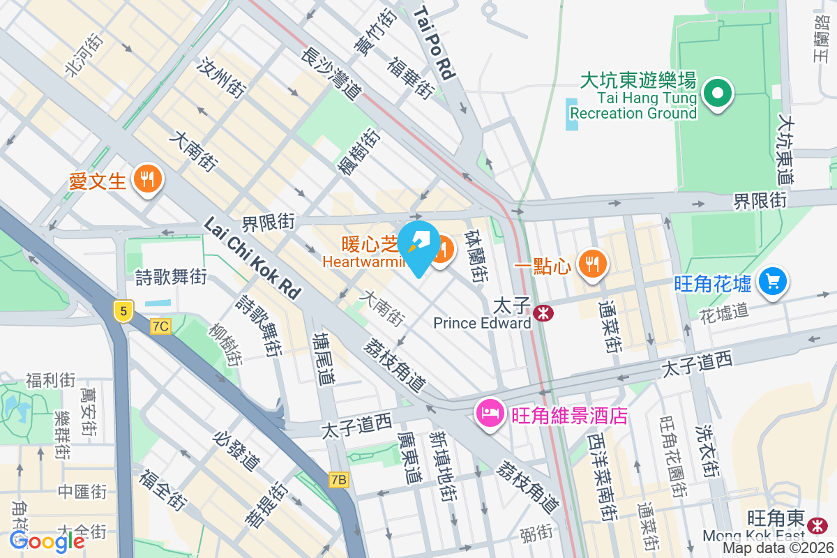 逸新 地圖位置