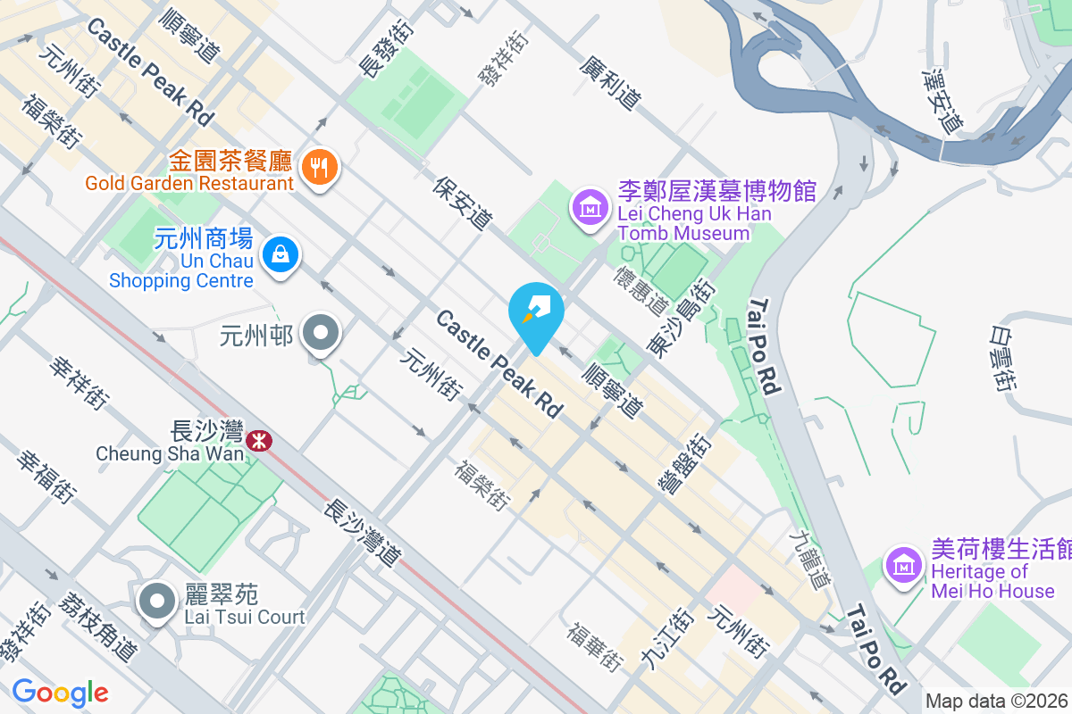 東寧大廈 地圖位置