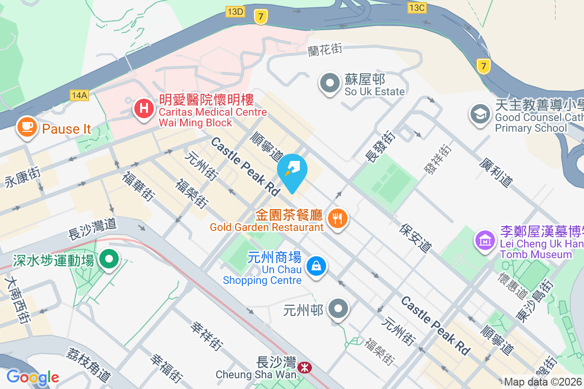喜韻 地圖位置