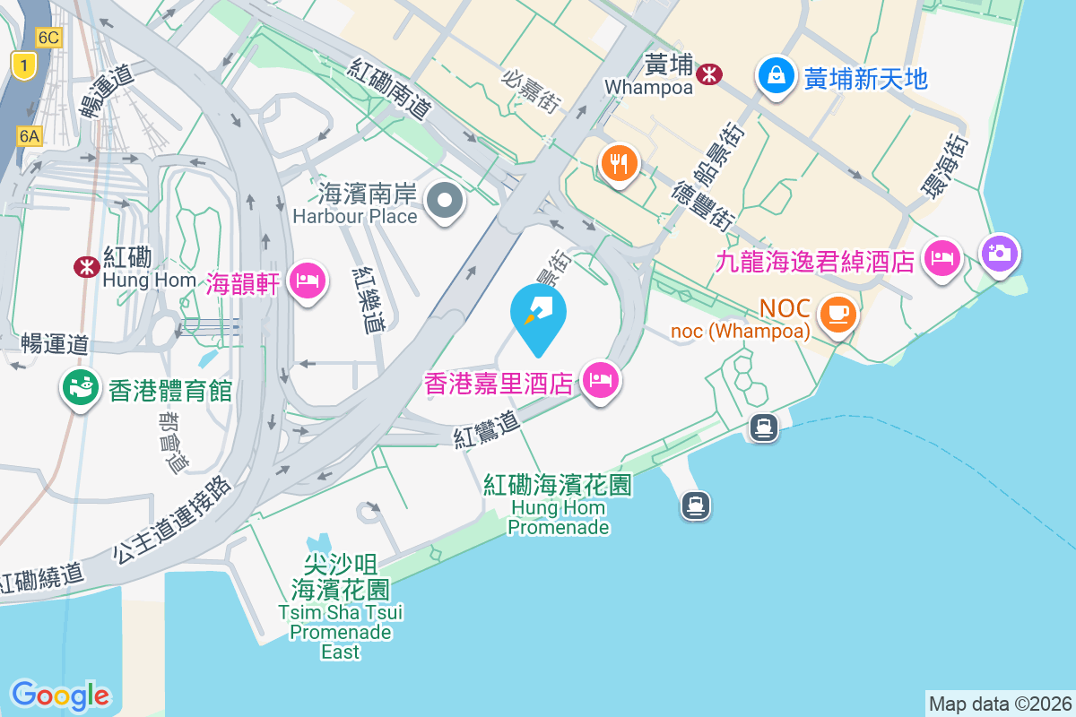 維港.星岸 地圖位置
