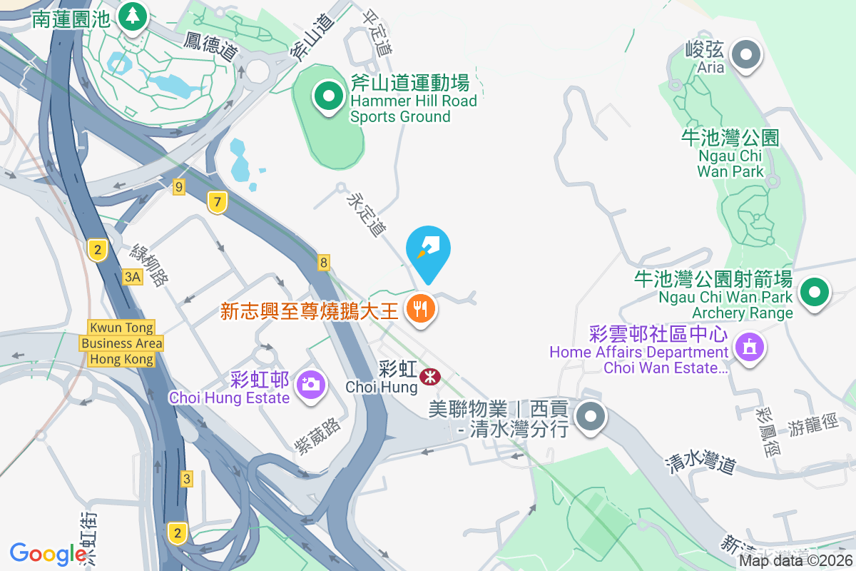怡富花園 地圖位置