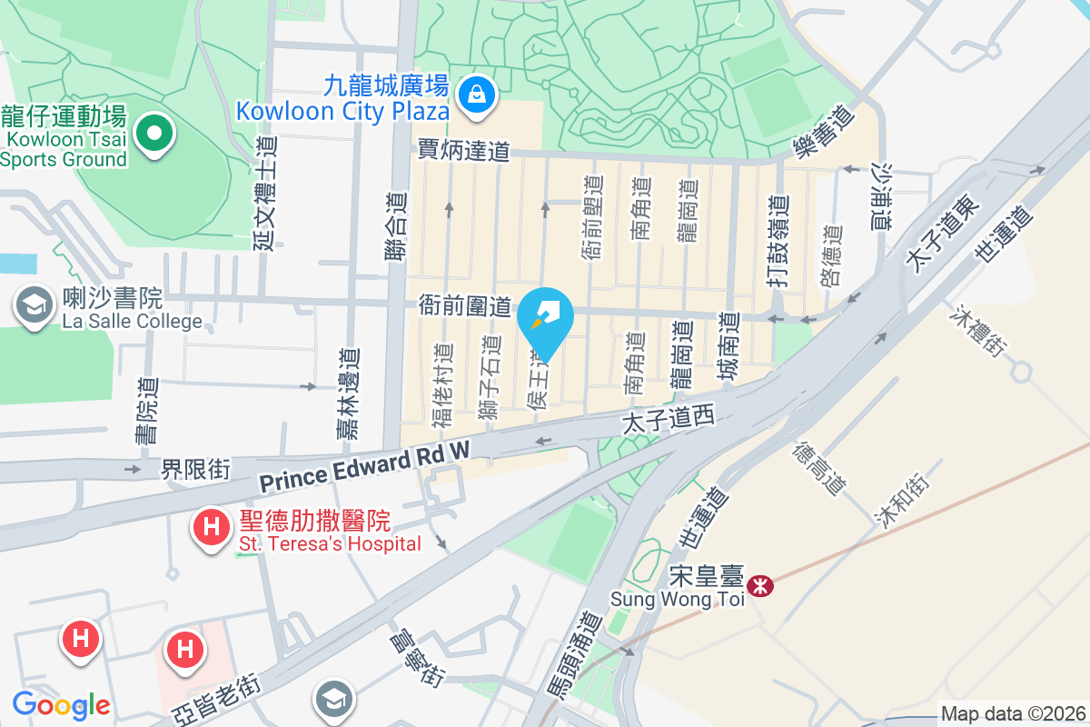 The Avery 地圖位置
