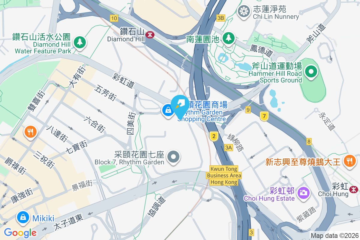 采頤花園 地圖位置