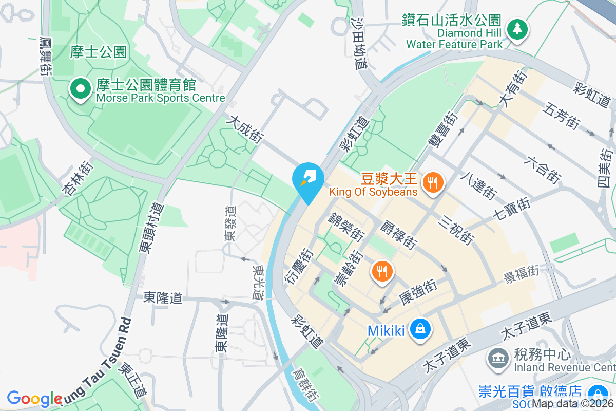 新蒲崗大廈 地圖位置