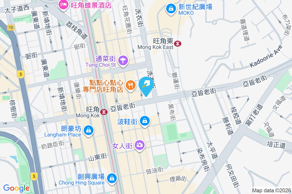 麗榮樓 地圖位置