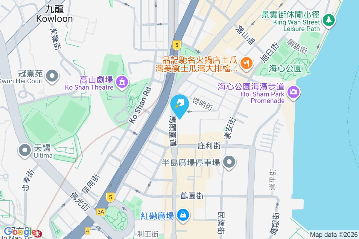 新華大樓 地圖位置