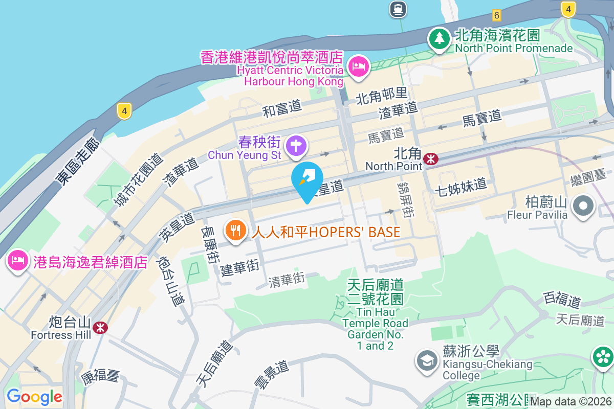 美麗閣 地圖位置