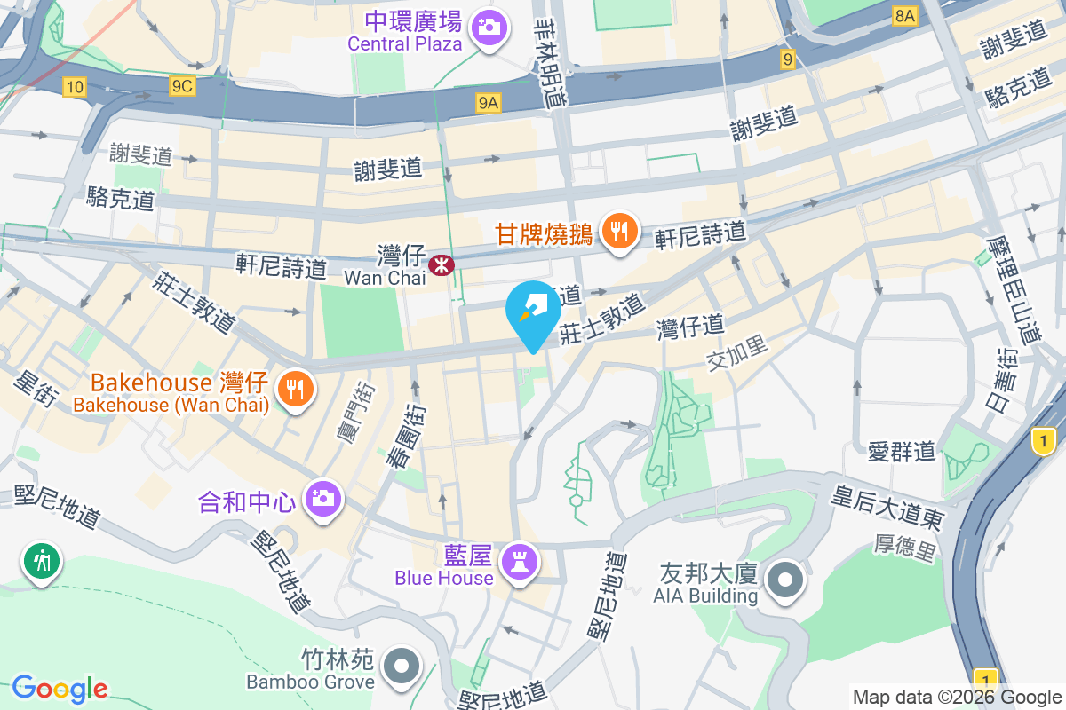 中南樓 地圖位置