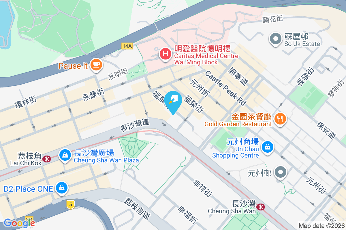 曉悅 地圖位置
