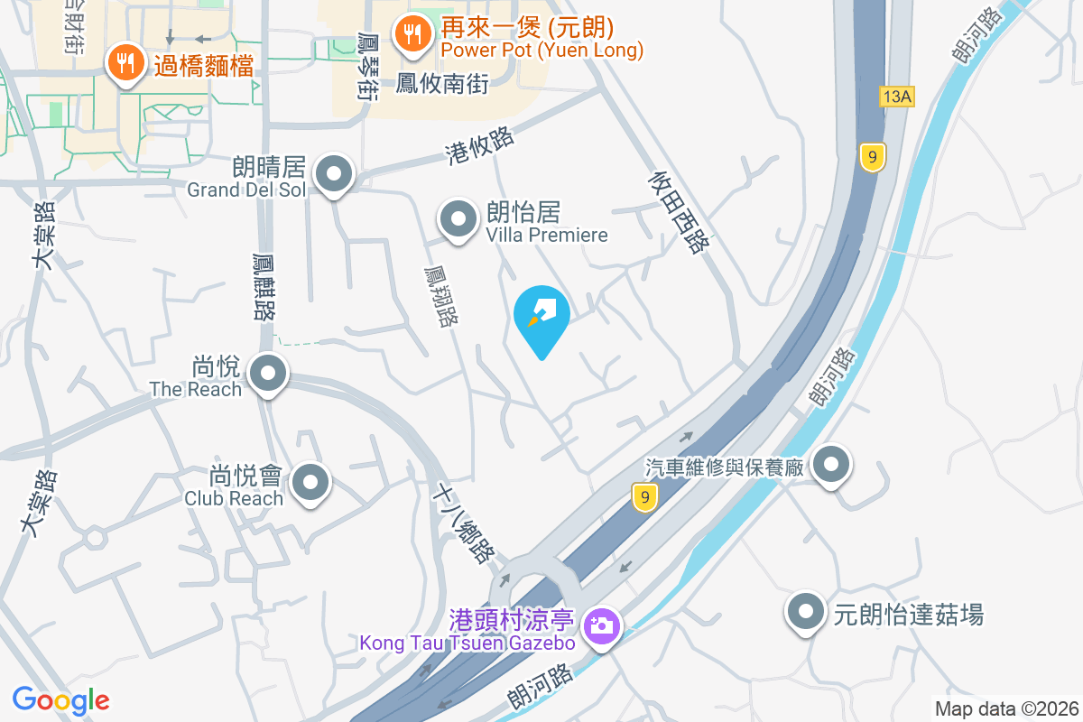 上攸田村 地圖位置
