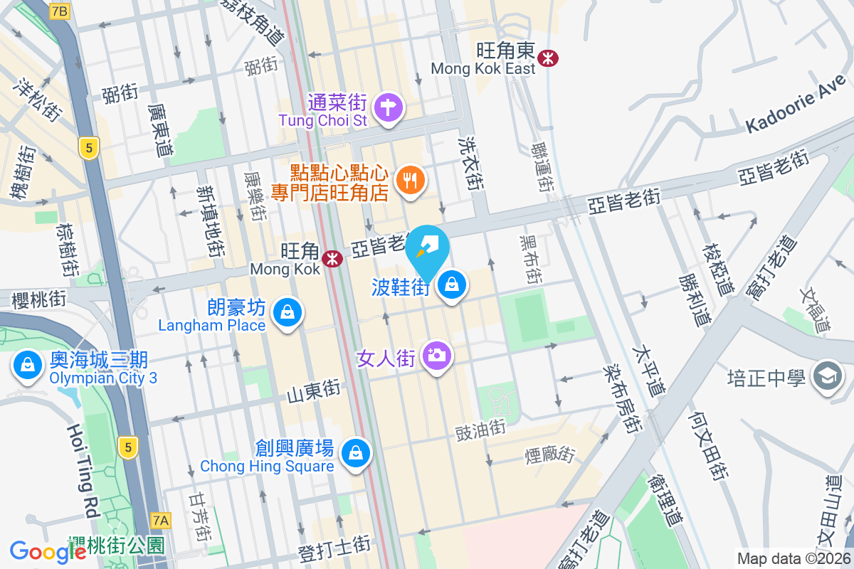 時興大廈 地圖位置