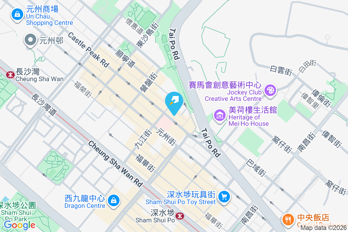 青山道62號 地圖位置