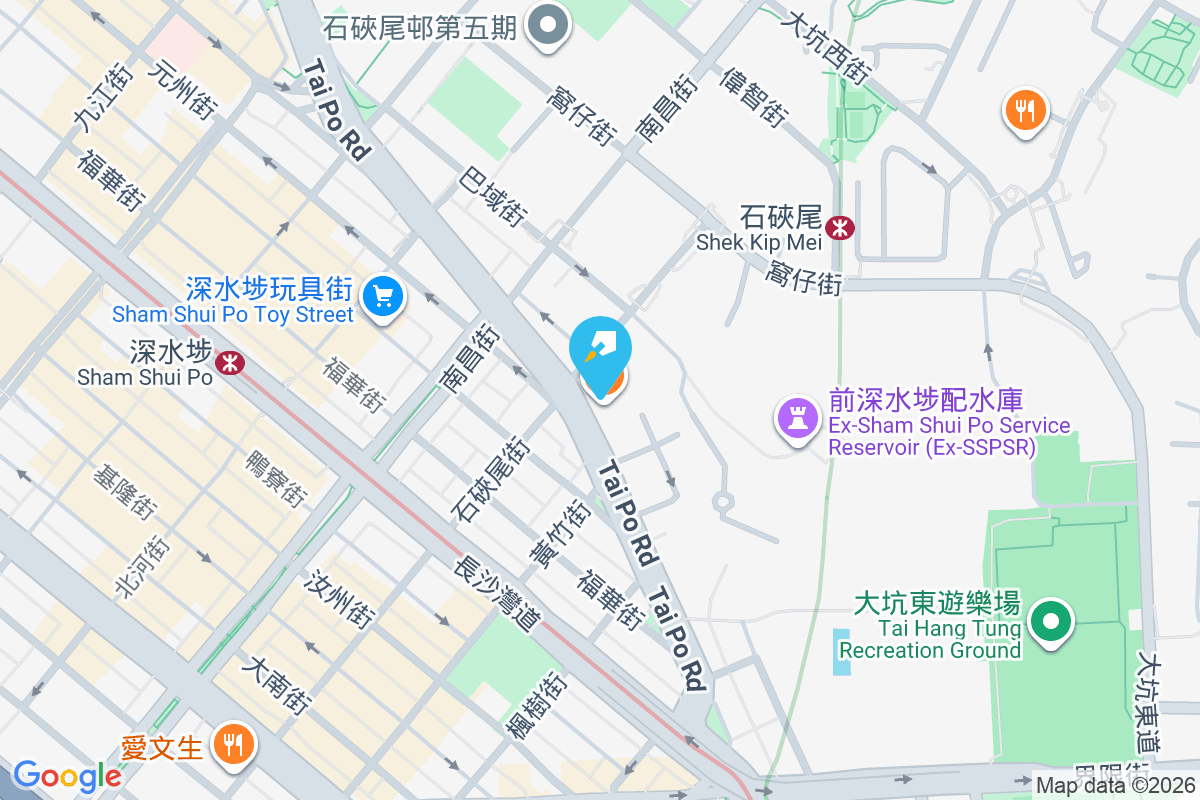 東廬大樓 地圖位置