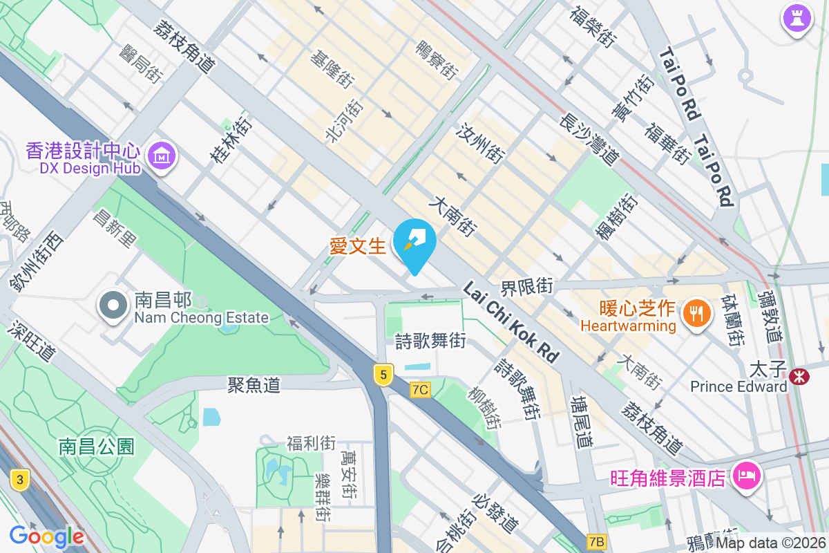 利德昌大廈 地圖位置