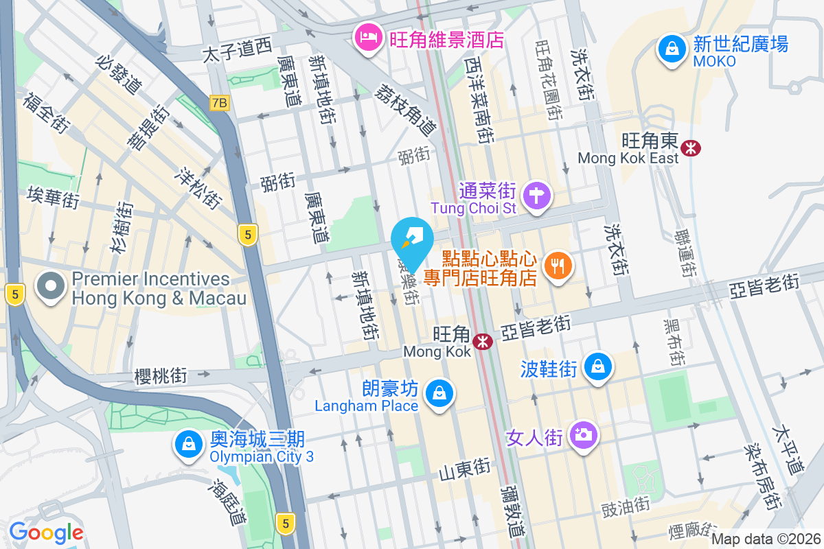 昌富大廈 地圖位置
