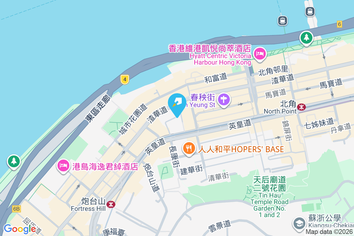 嘉運大廈 地圖位置