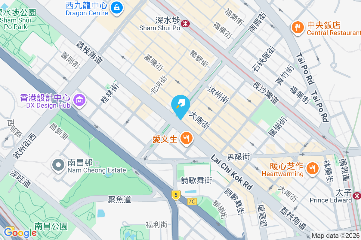 懷邦樓 地圖位置