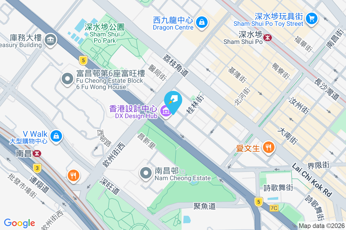 愛海頌 地圖位置