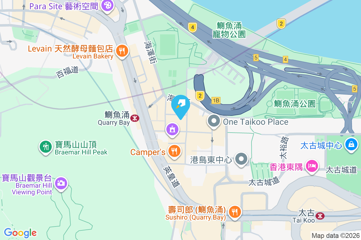 嘉榮大廈 地圖位置