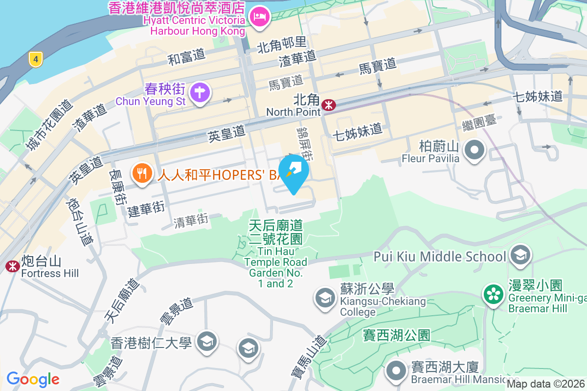 明園大廈 孔雀道1-72號