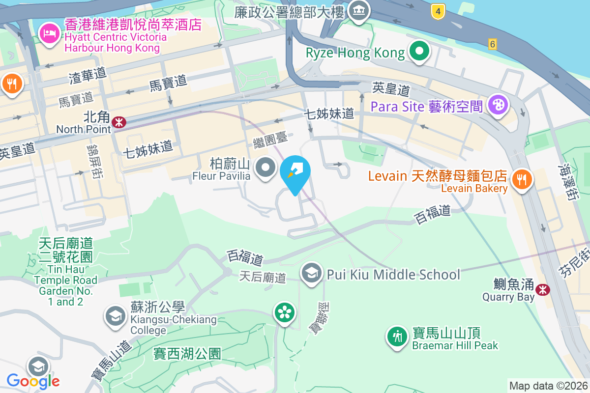 百福花園 地圖位置