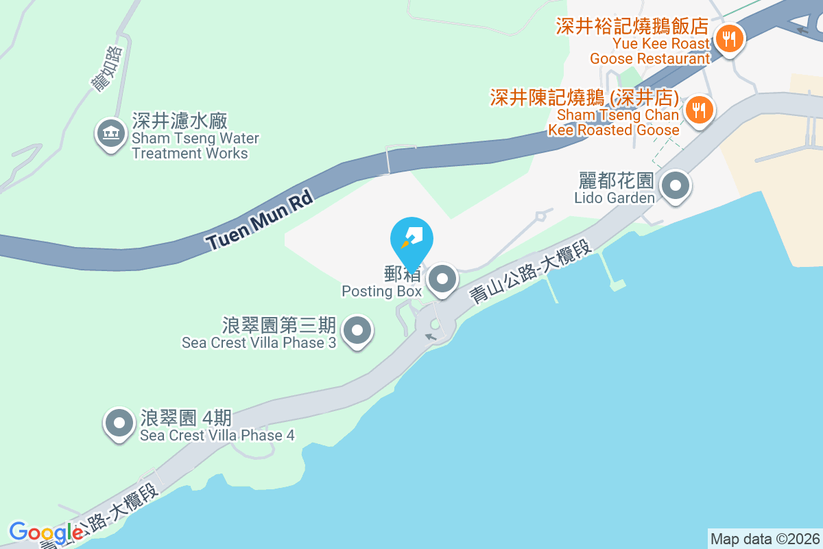 浪翠園 地圖位置
