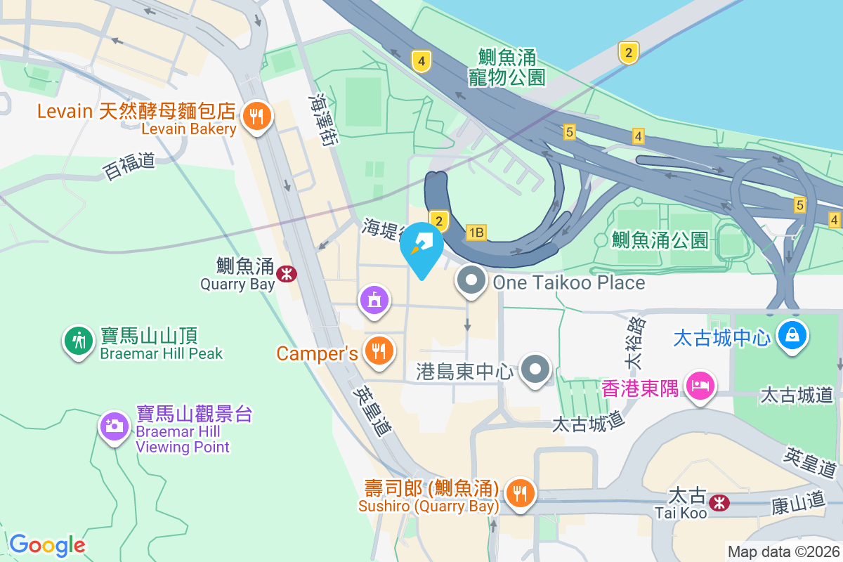 海灣大廈 地圖位置