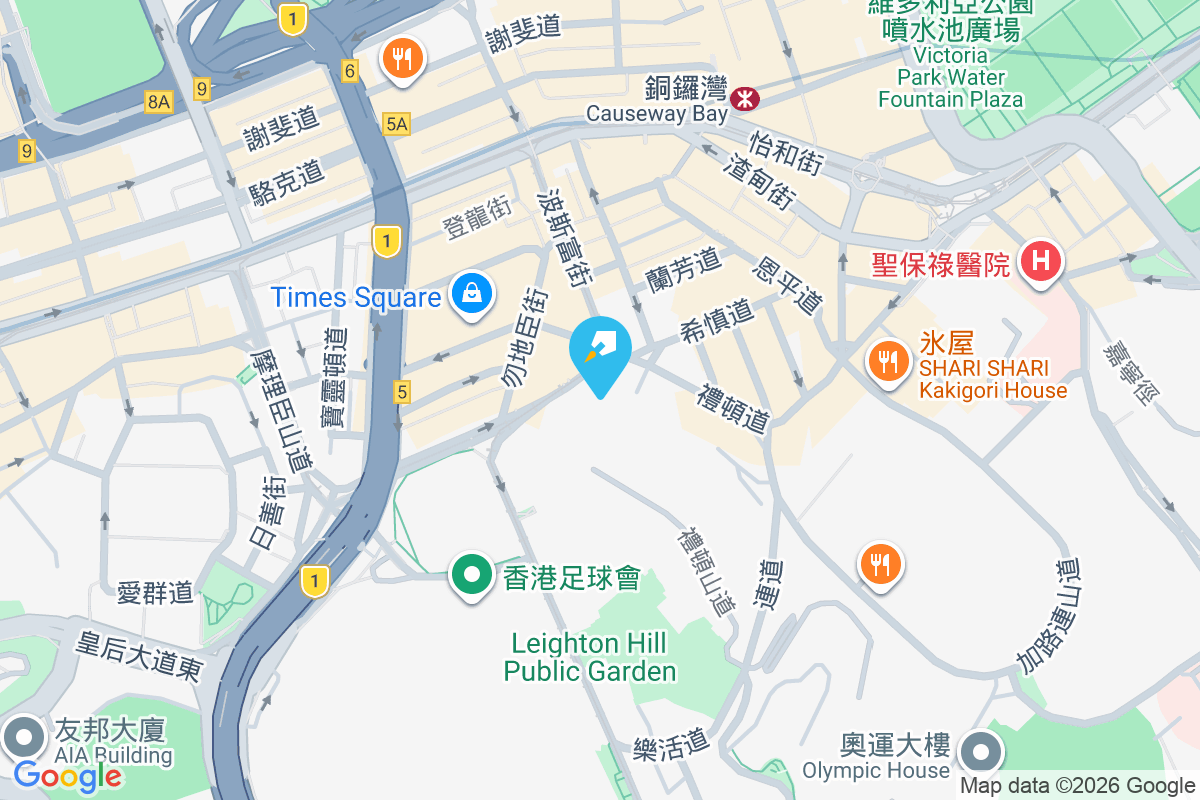 嘉柏大廈 地圖位置