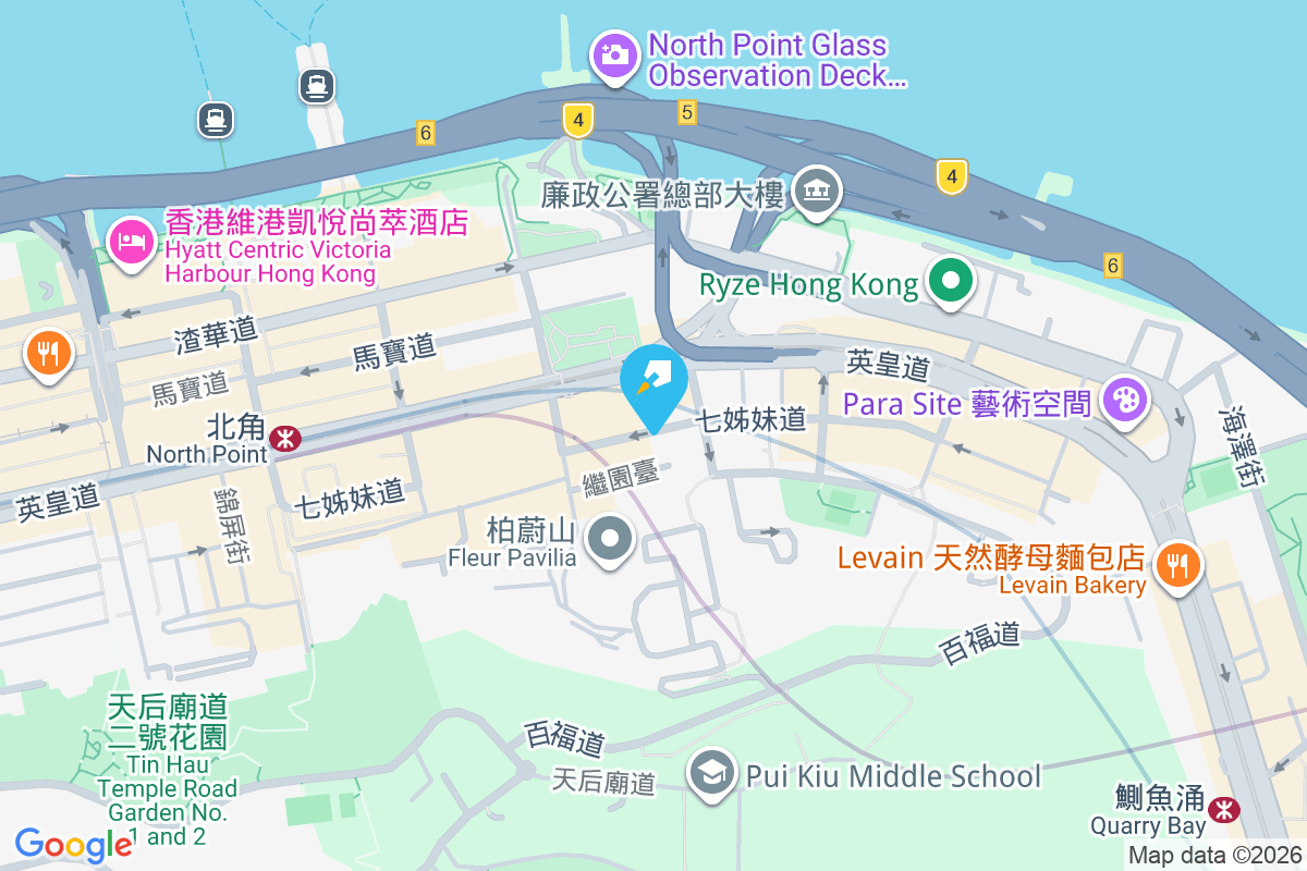 華福閣 地圖位置