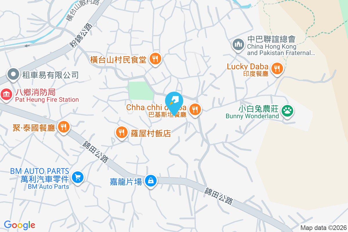 橫台山河瀝背 地圖位置