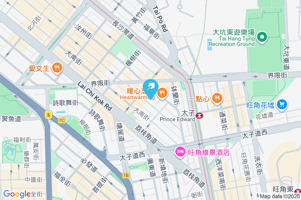 基隆街58號 地圖位置