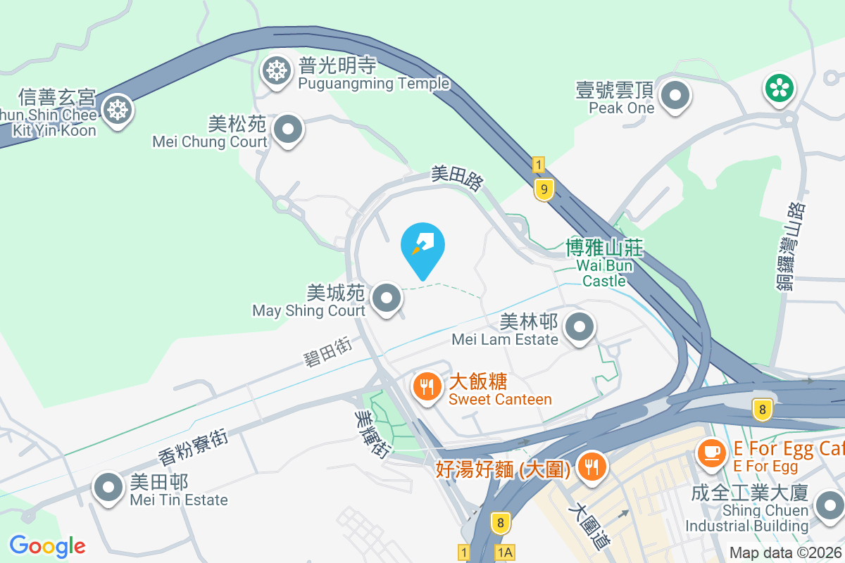 美城苑 地圖位置
