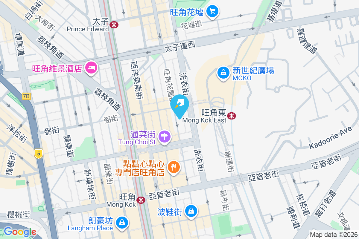 華園大廈 地圖位置