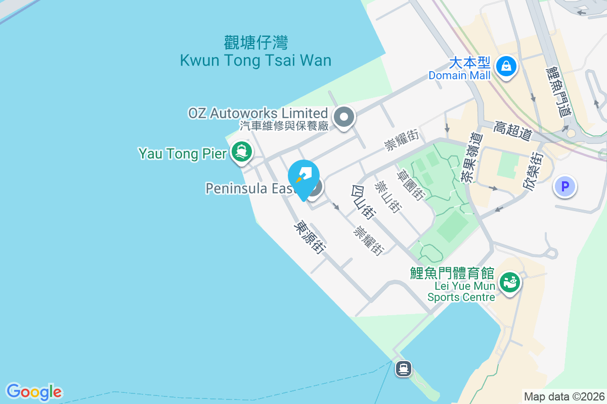 Peninsula East 地圖位置