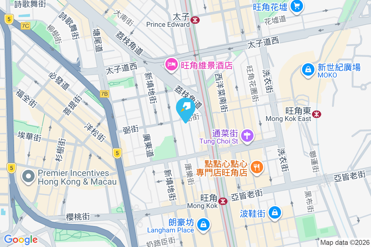 興旺閣 地圖位置