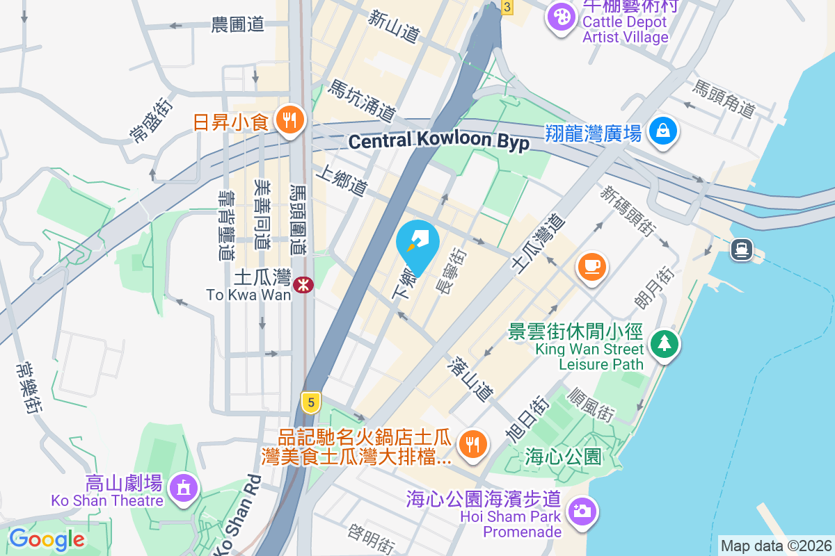 康富大廈 地圖位置