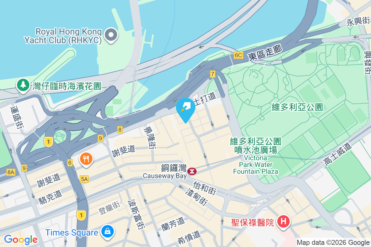 華納大廈 地圖位置