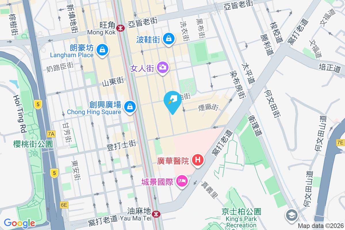 鴻光大廈 地圖位置