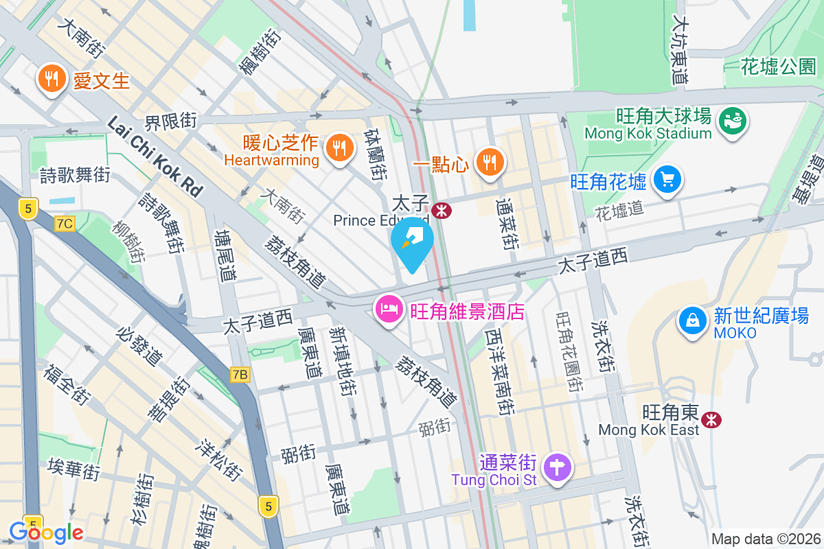 康齡大廈 地圖位置