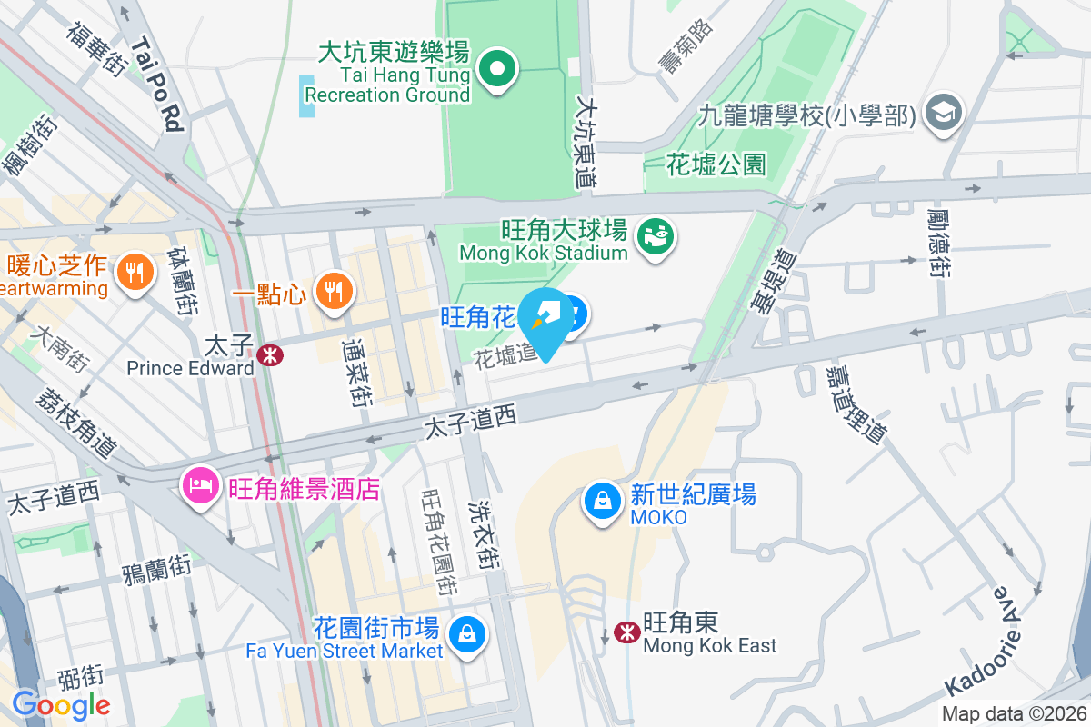 文華閣 地圖位置