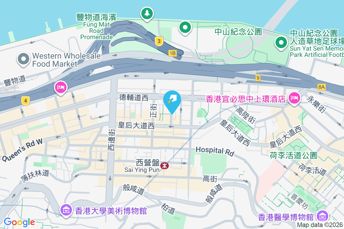 薈臻 地圖位置